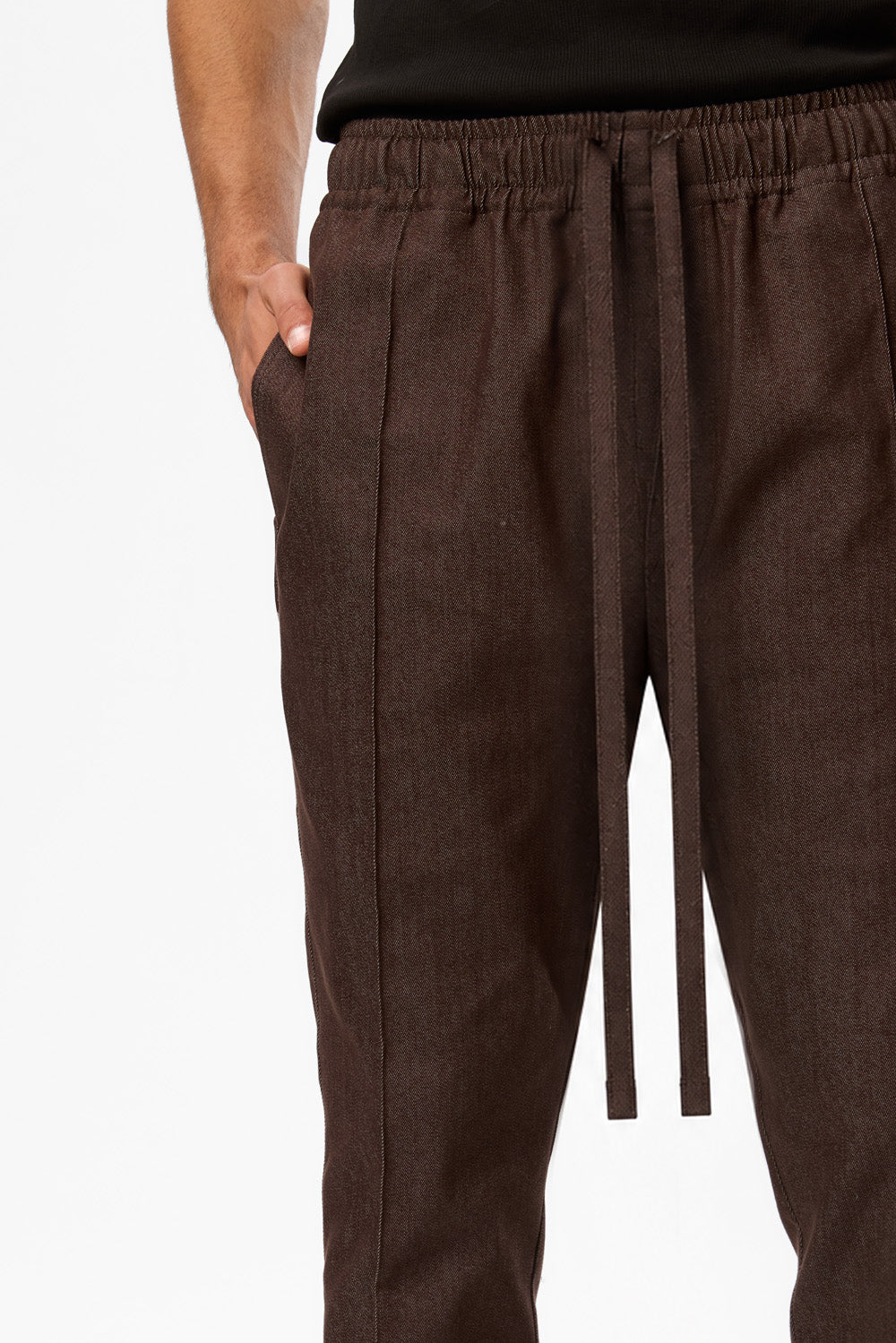 Pantaloni maro din Denim Six V2