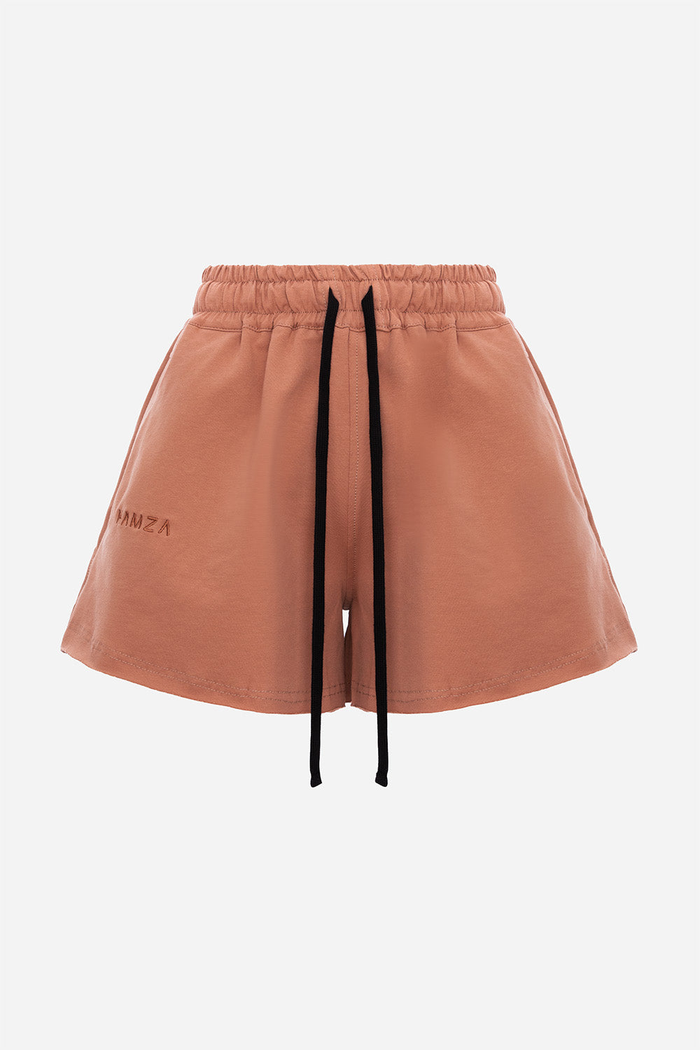 Pantalon scurt cu broderie Midnight| Femei | Terracotta| Stil Modern & Elegant | Confort & Funcționalitate | Atelier Hamza