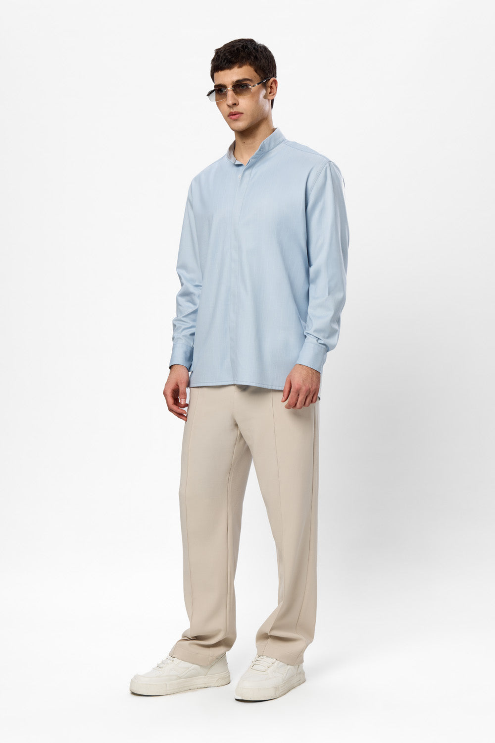 Thom striped light blue cloth Shirt