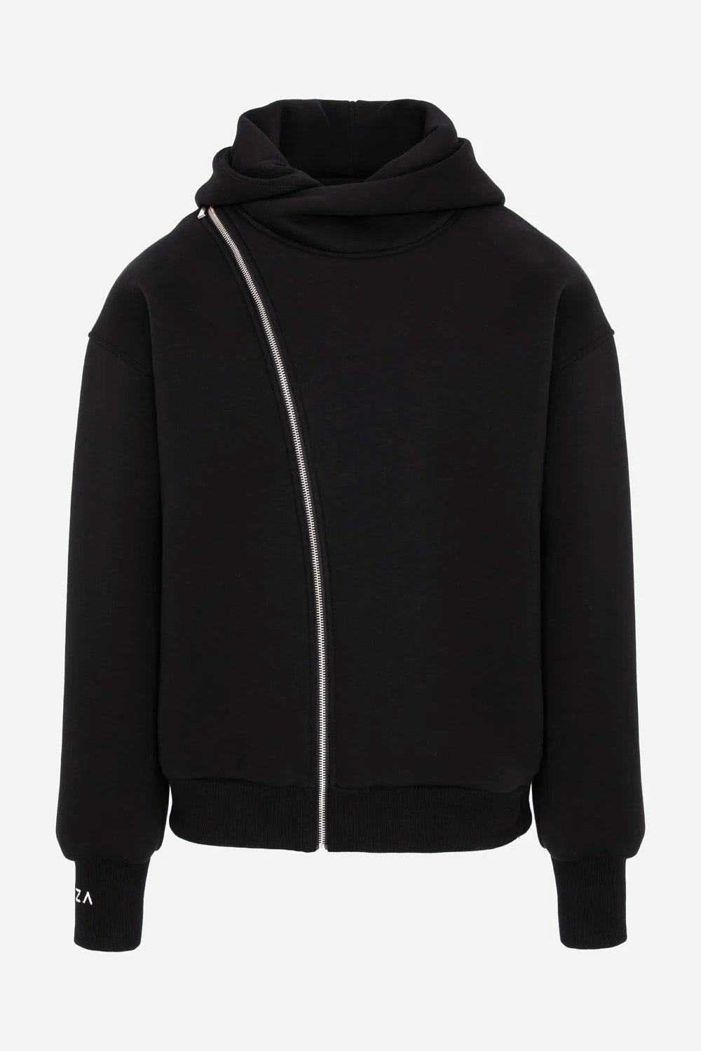 Hanorac negru flausat Ares