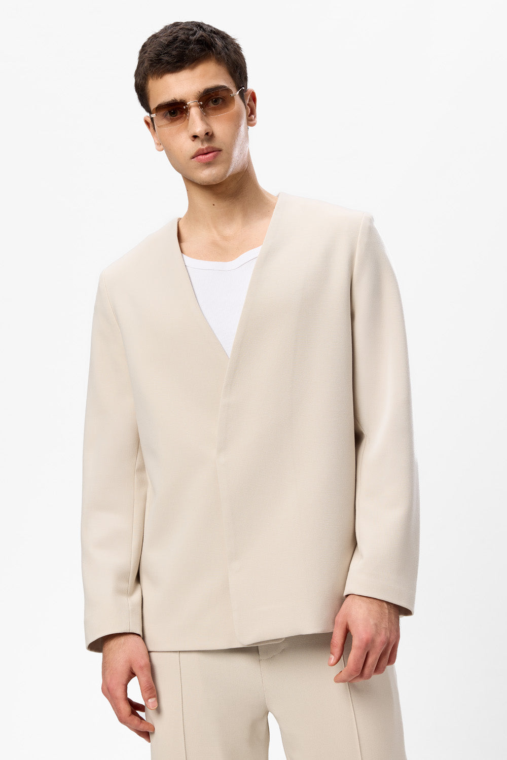 247 Vanilla Cloth Blazer