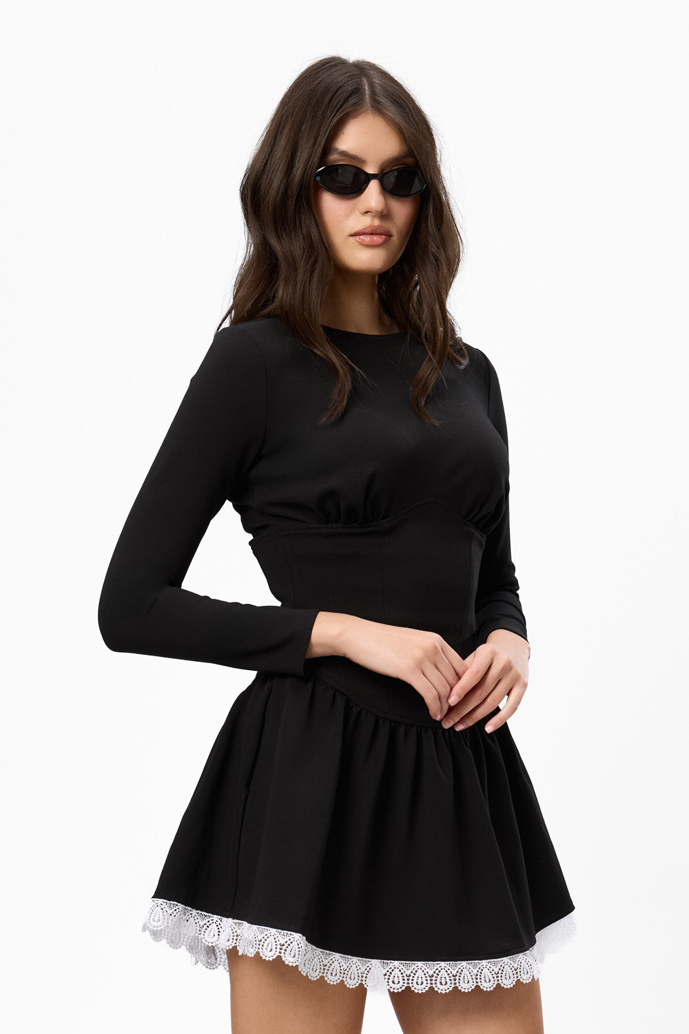 Rochie neagra Riana