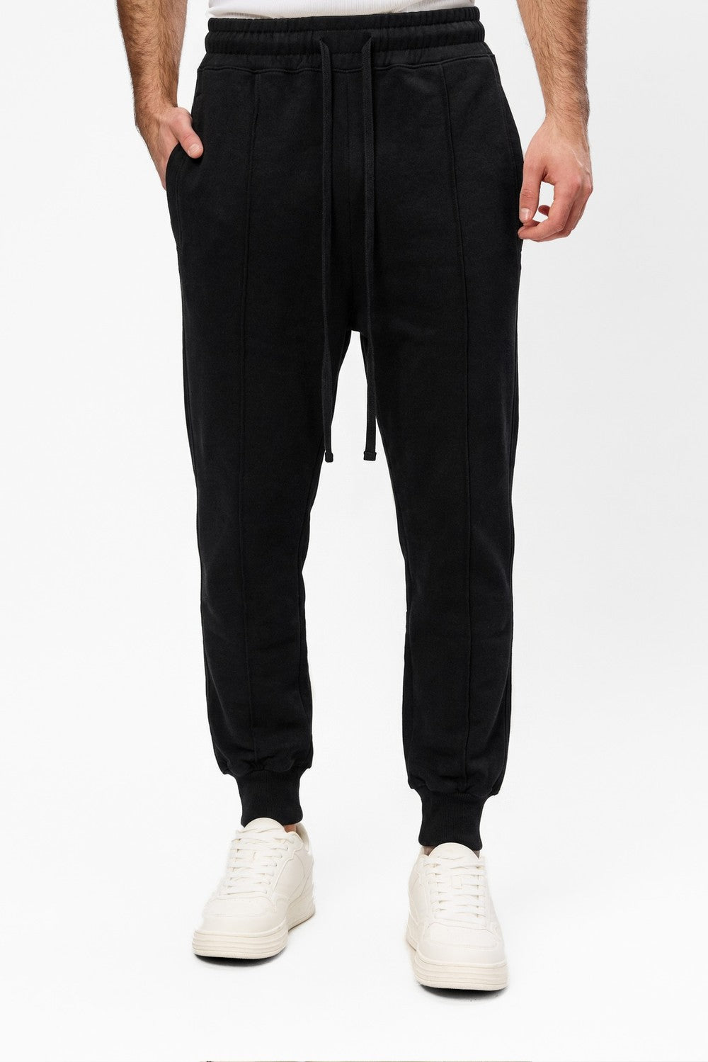 Crudo V2 Black Cotton Tracksuit