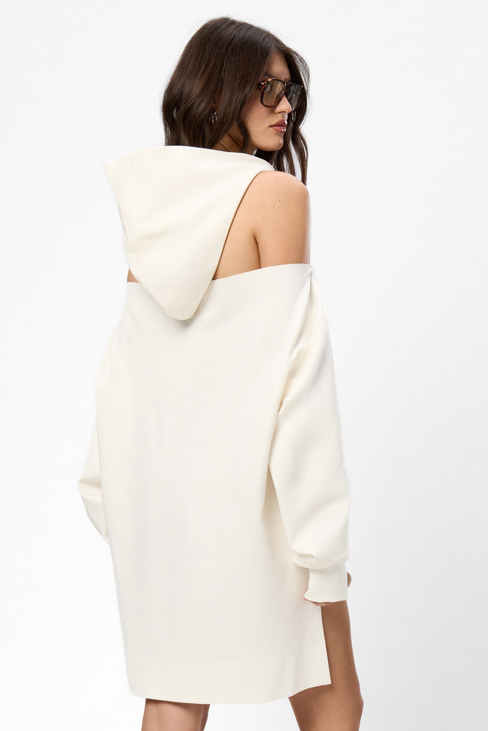 Hanorac-Rochie negru Fragile Riana