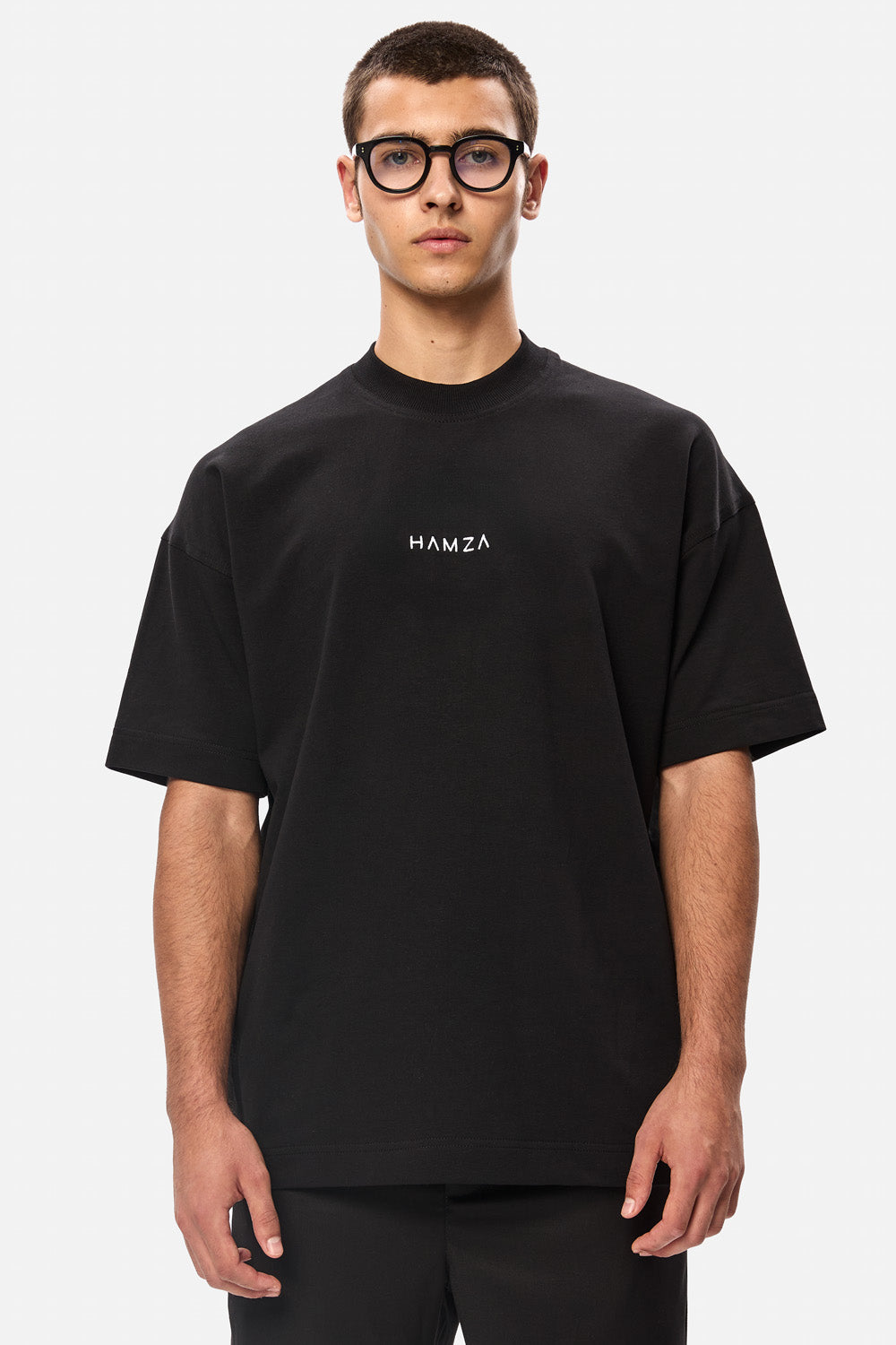 Tricou Gri cu Broderie Akira