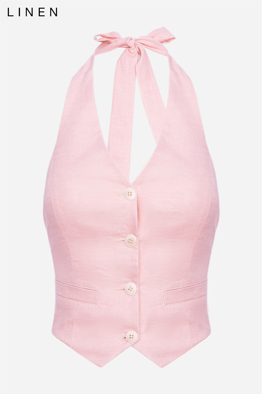 Skipper linen beige Vest
