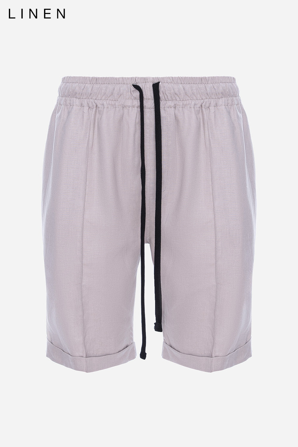 Pantaloni scurti Negri din in Thomas