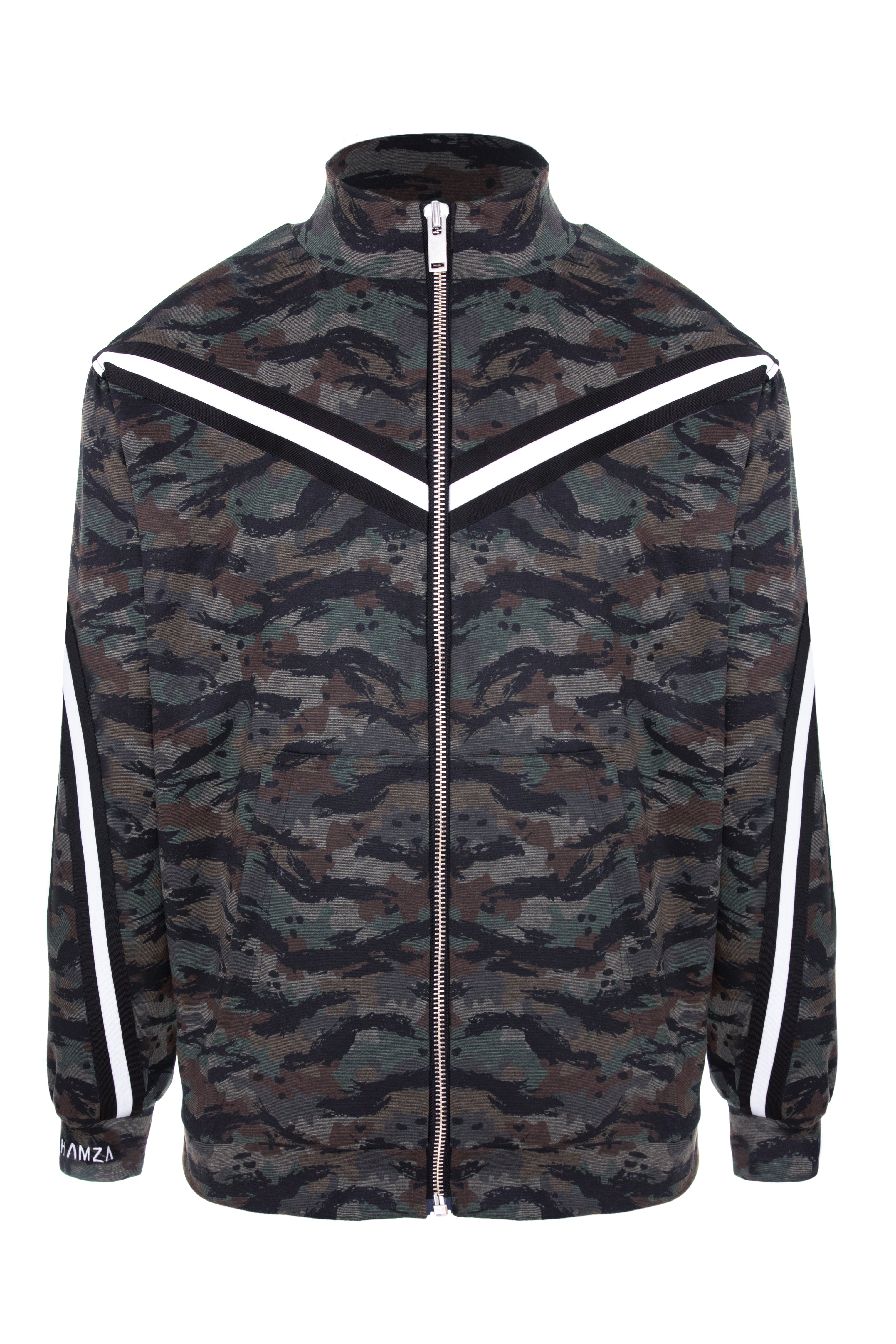 Army Printed Jacket Hamza
