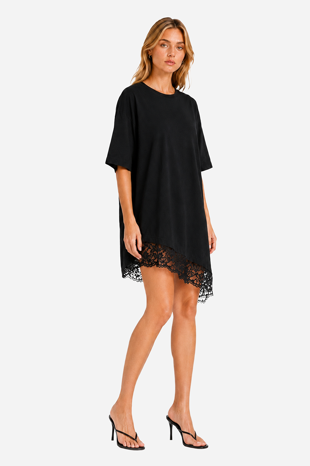 Japan Black Lace Dress