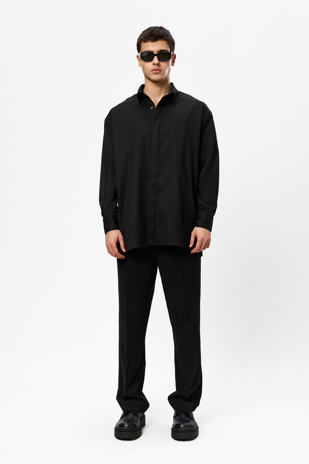 247 A1 black cloth pants