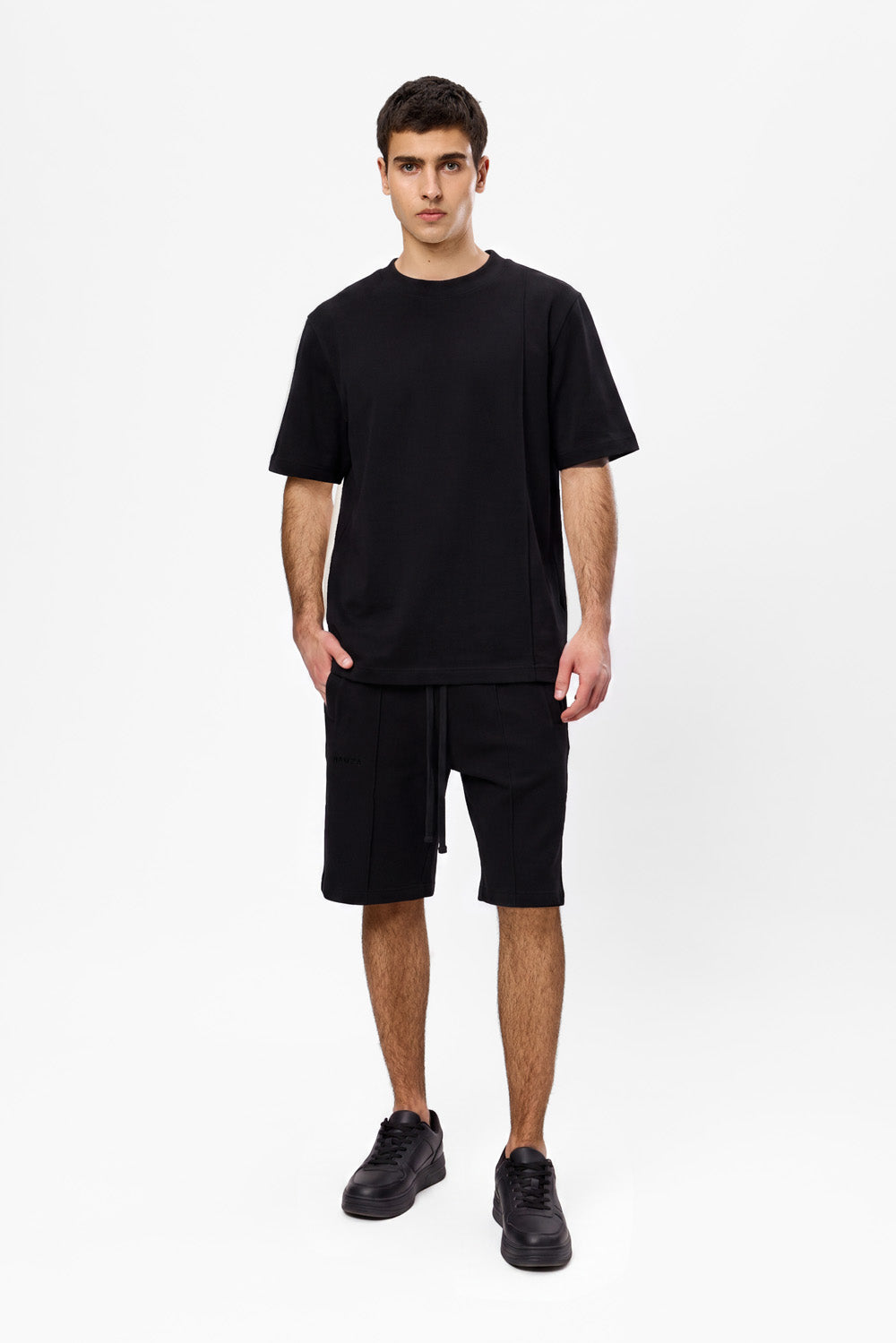 Khan black Shorts
