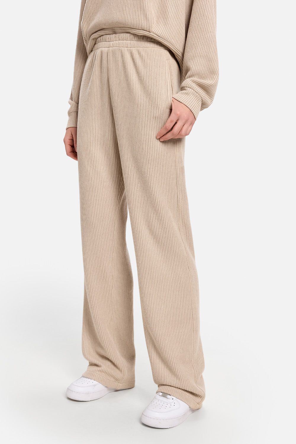 Pantaloni bej Latte W