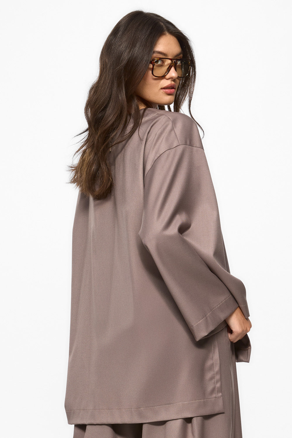 Kimi Beige Cloth Cardigan