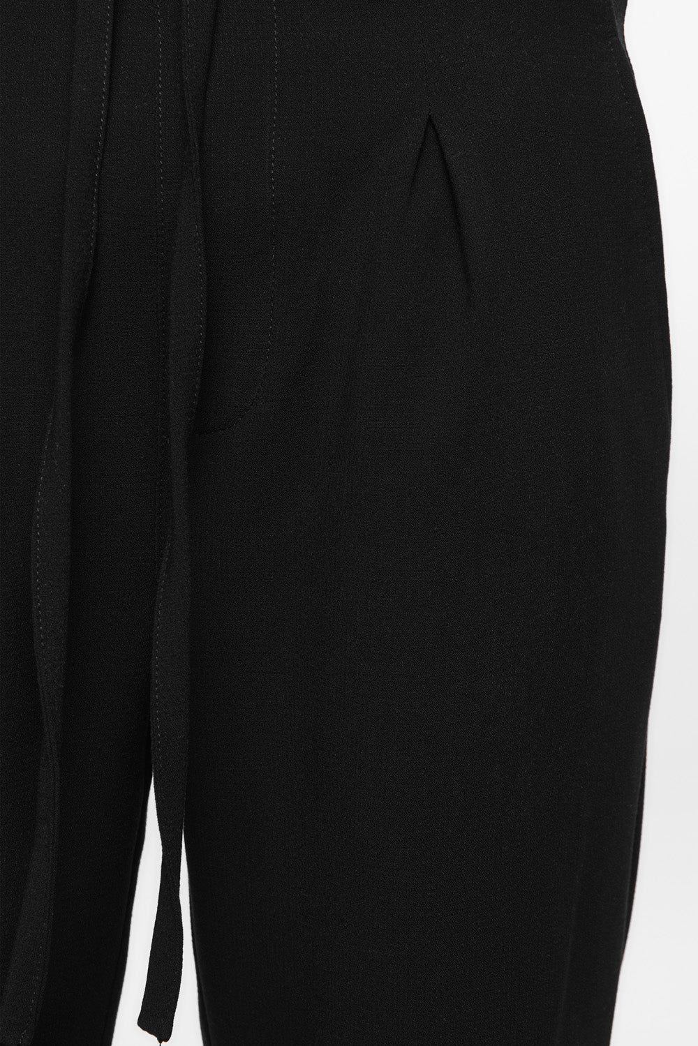 Pantaloni negri din stofa 247 V2