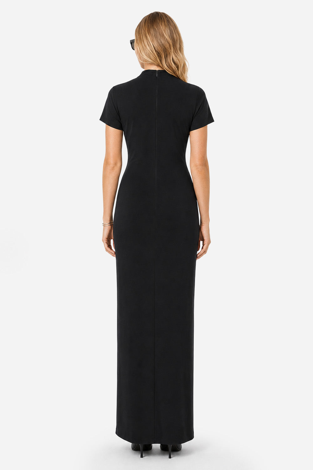 Portofino Maxi Black Dress