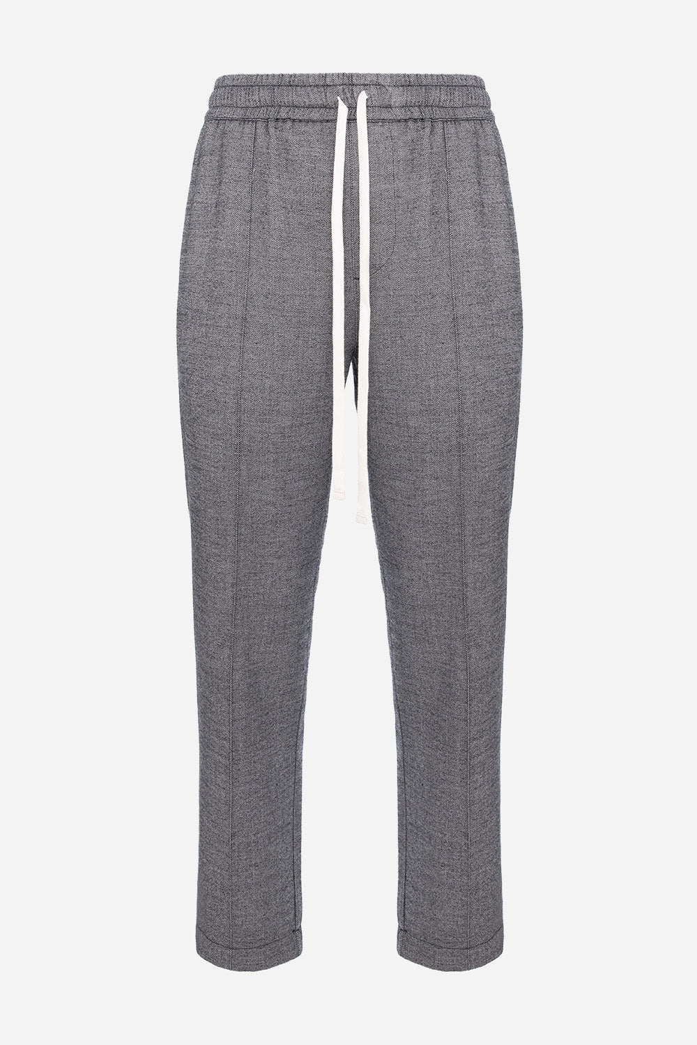 247 cloth melange grey pants