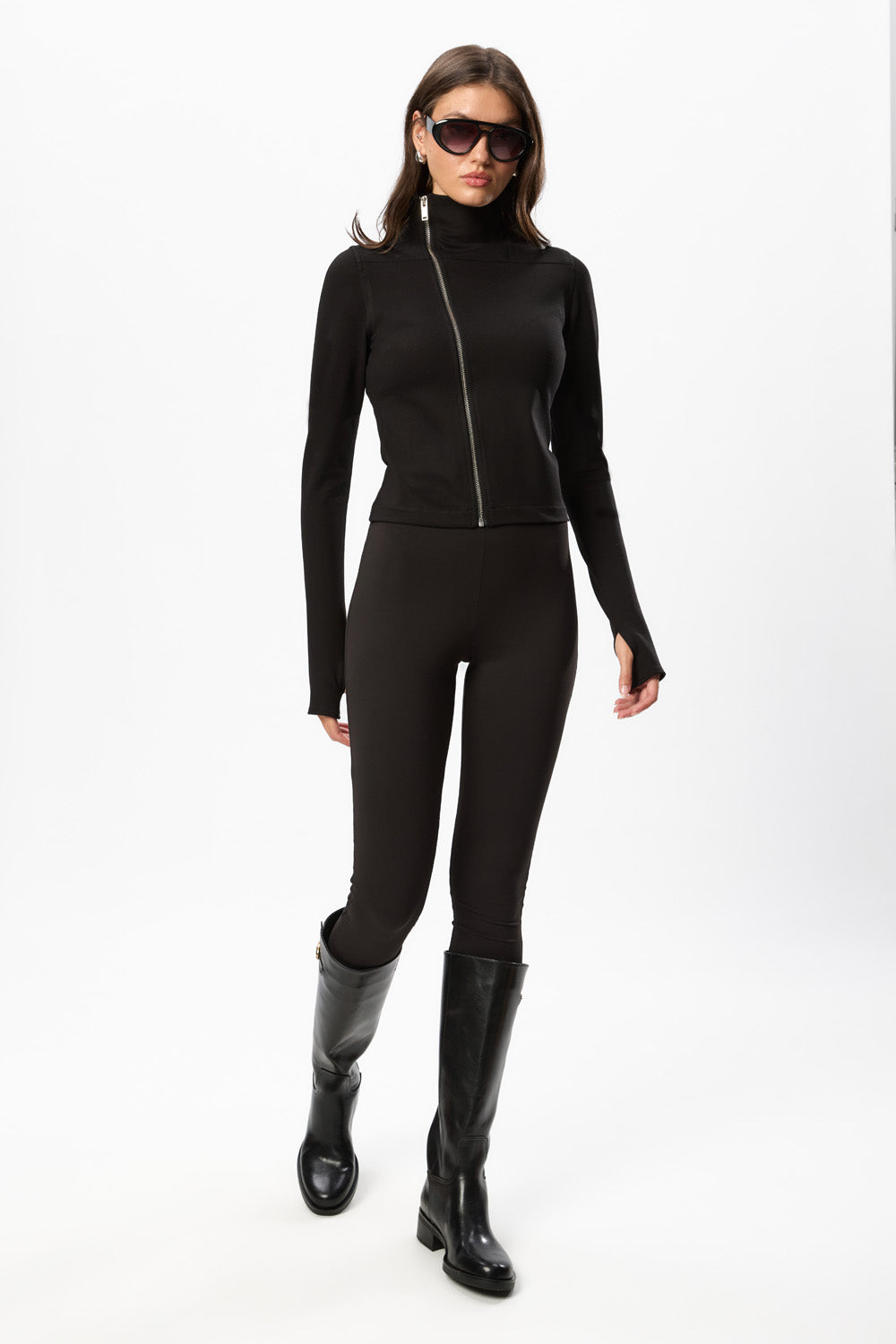 Bipolar Black Turtleneck
