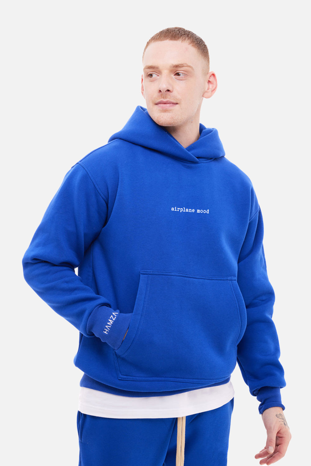 Royal embroidered Hoodie