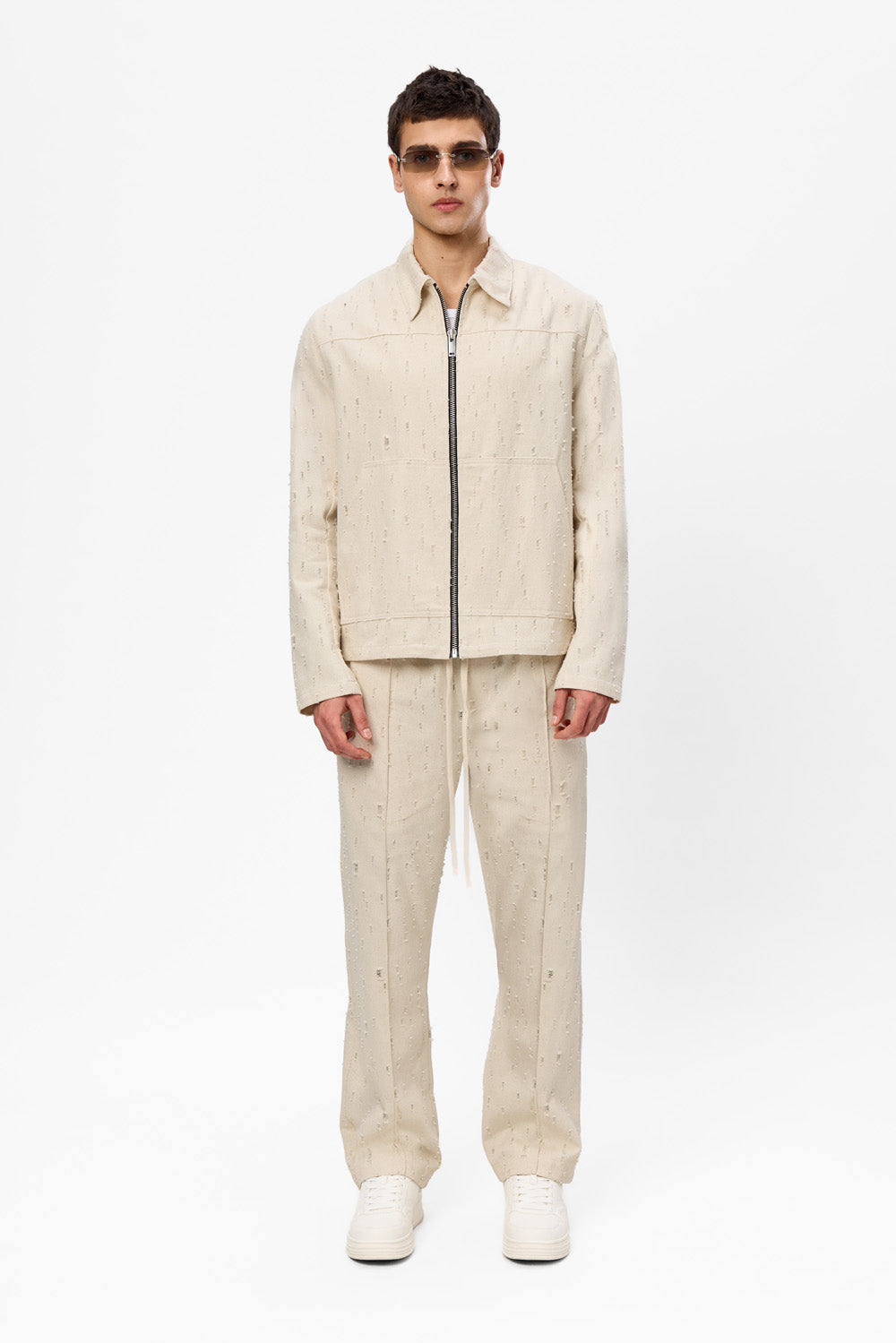 Pantaloni vanilla de blug Ten