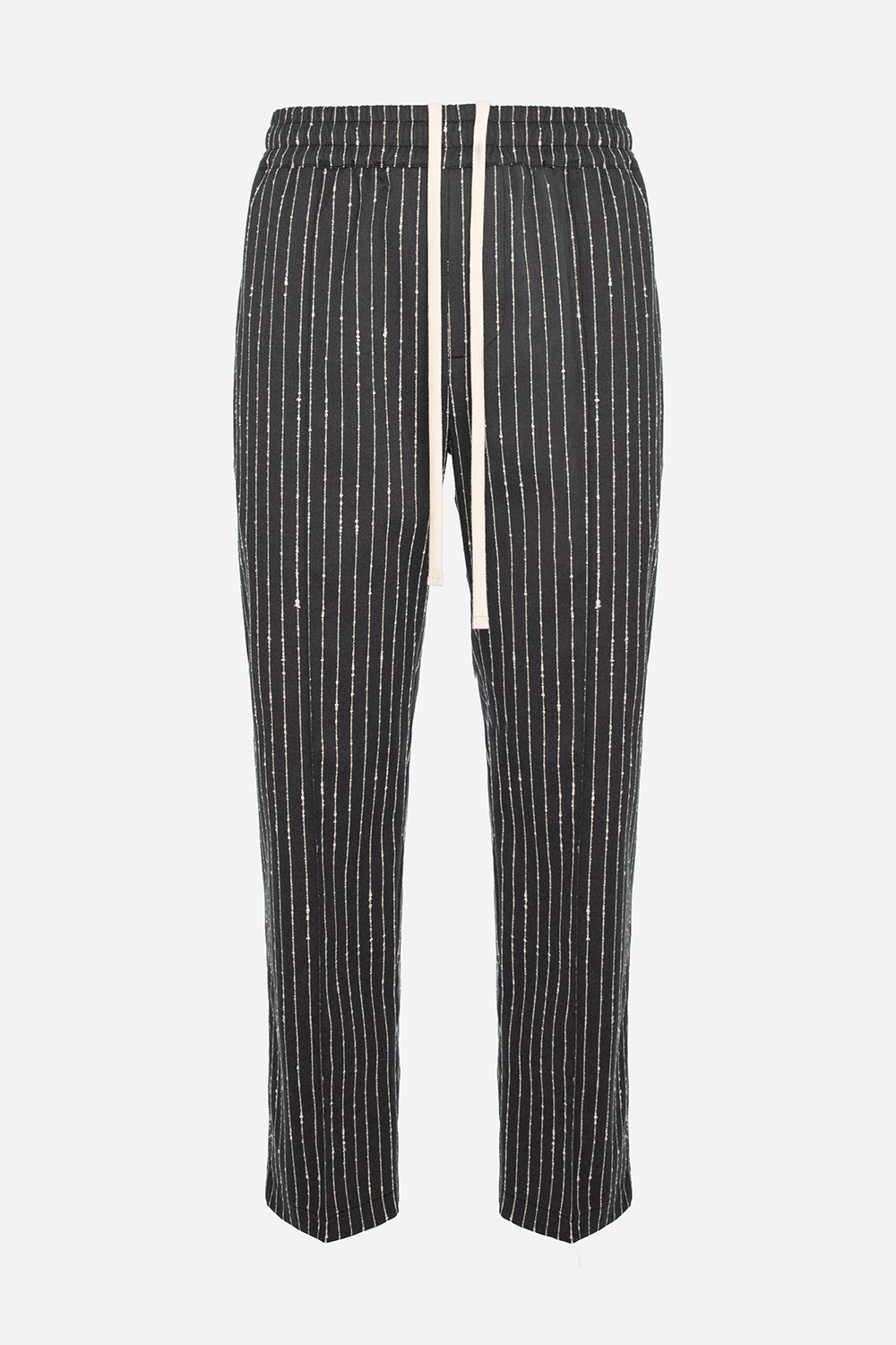 247 grey striped cloth pants