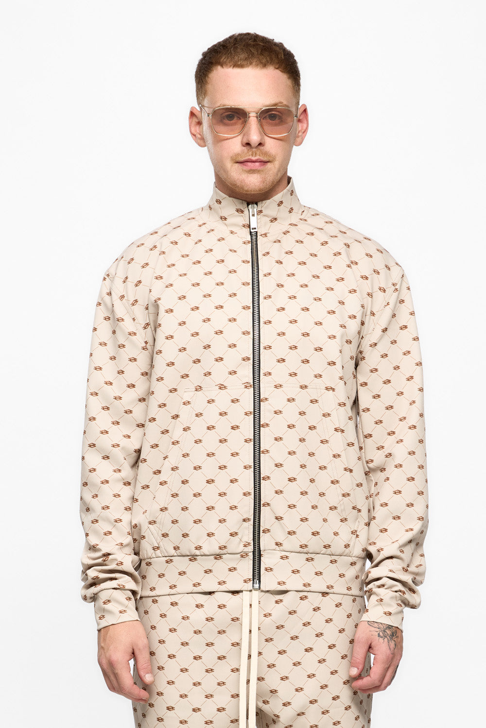 H Monogram Printed Jacket