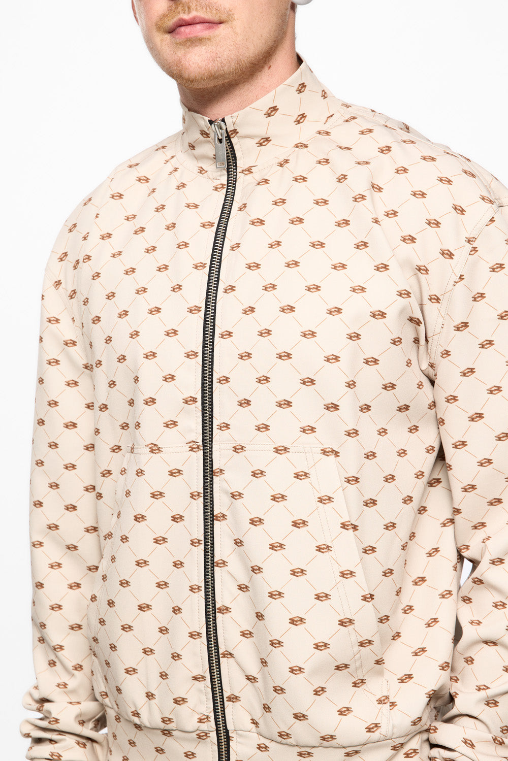 H Monogram Printed Jacket
