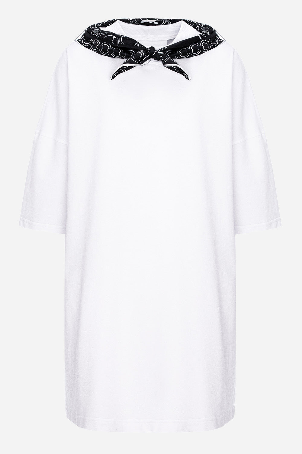 Paris Scarf Black Dress