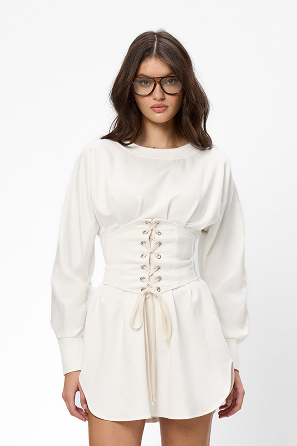 Nyssa v3  off-white Dress