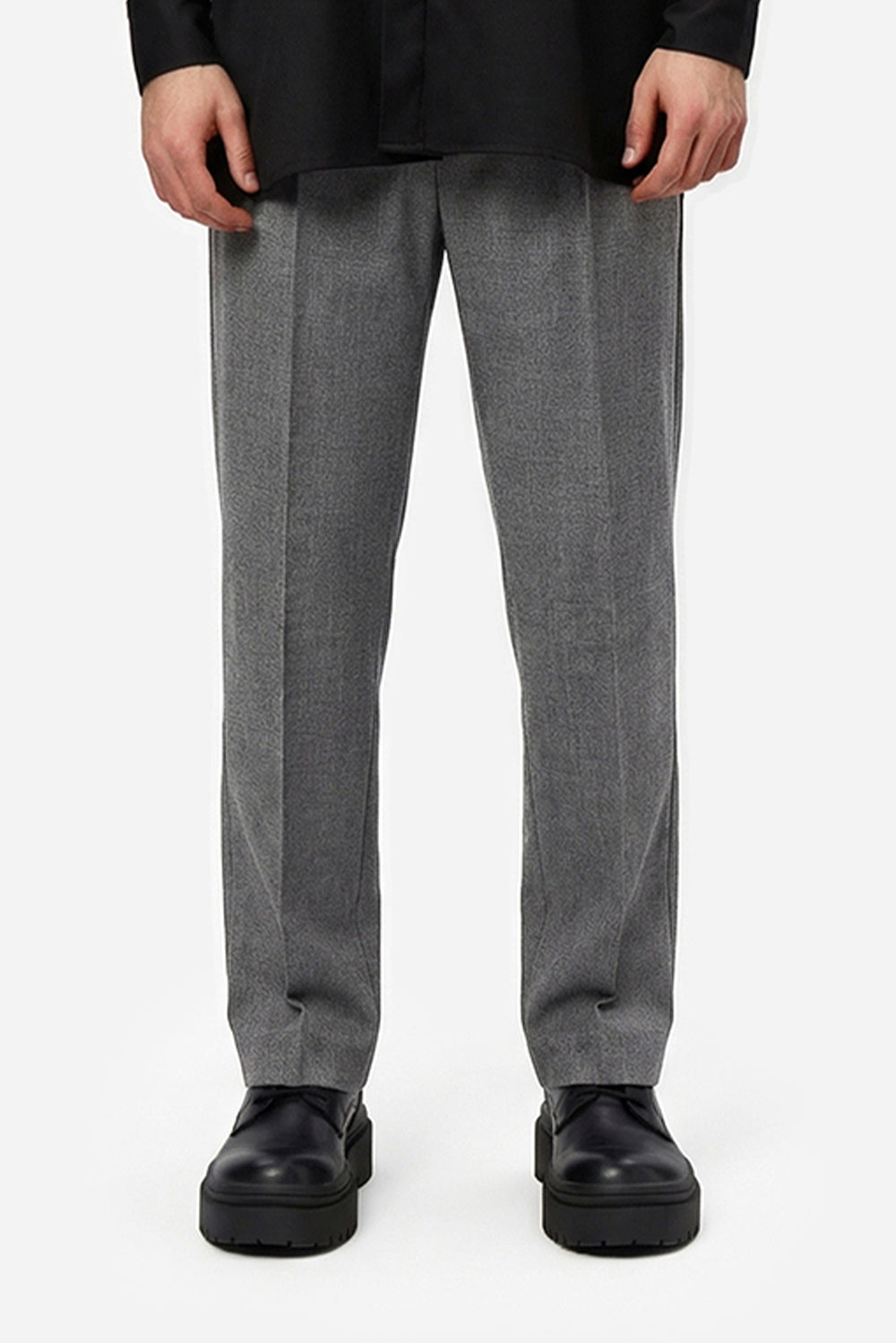 Pantaloni gri din stofa 247 A1