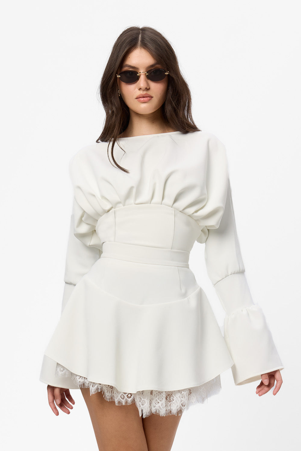 Top negru Nyssa Cloth