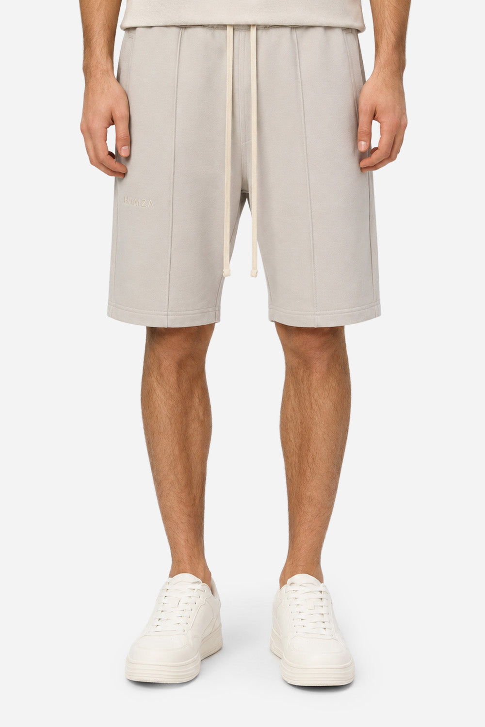 Pantaloni scurti bej Khan