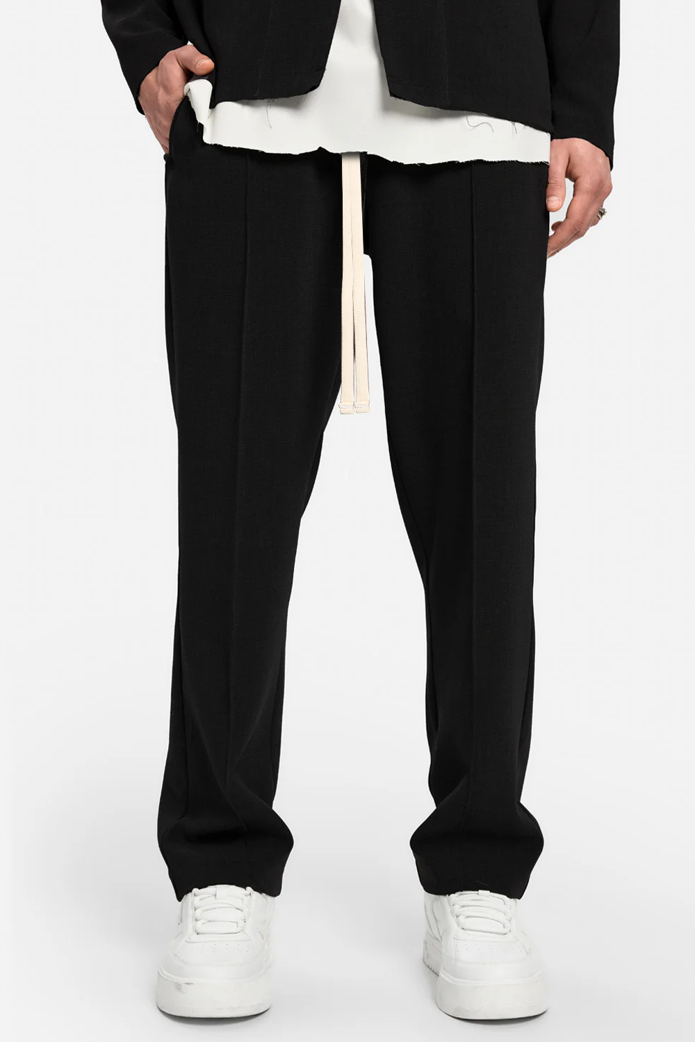 Pantaloni negri din stofa 247