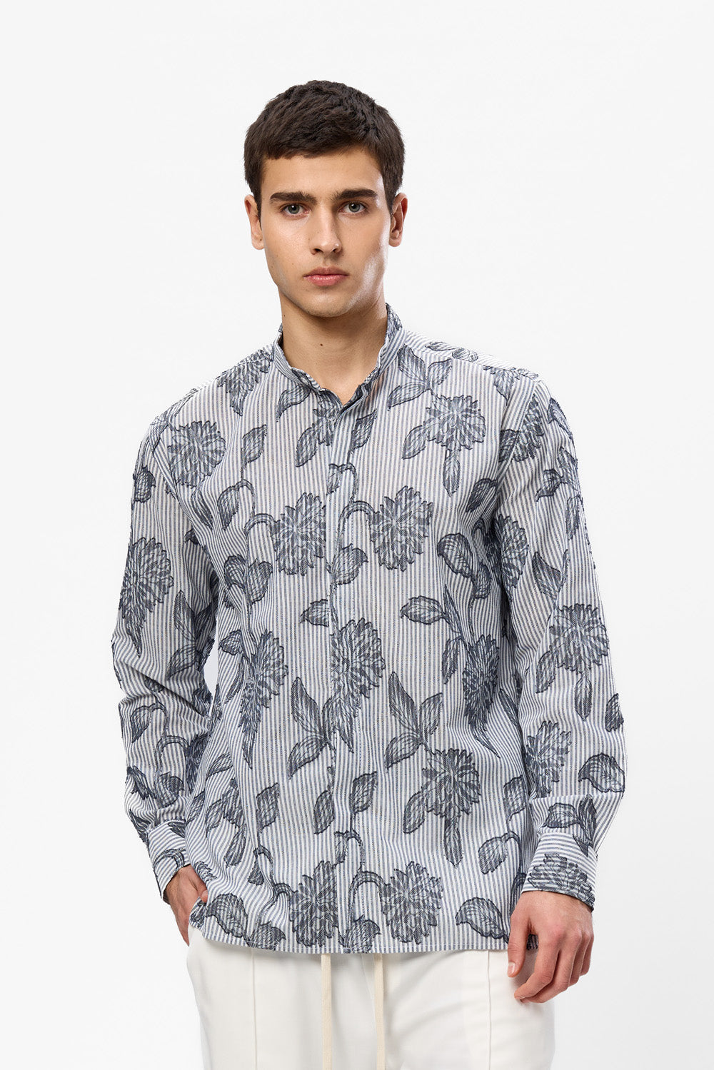 Camasa cu design floral Firenze