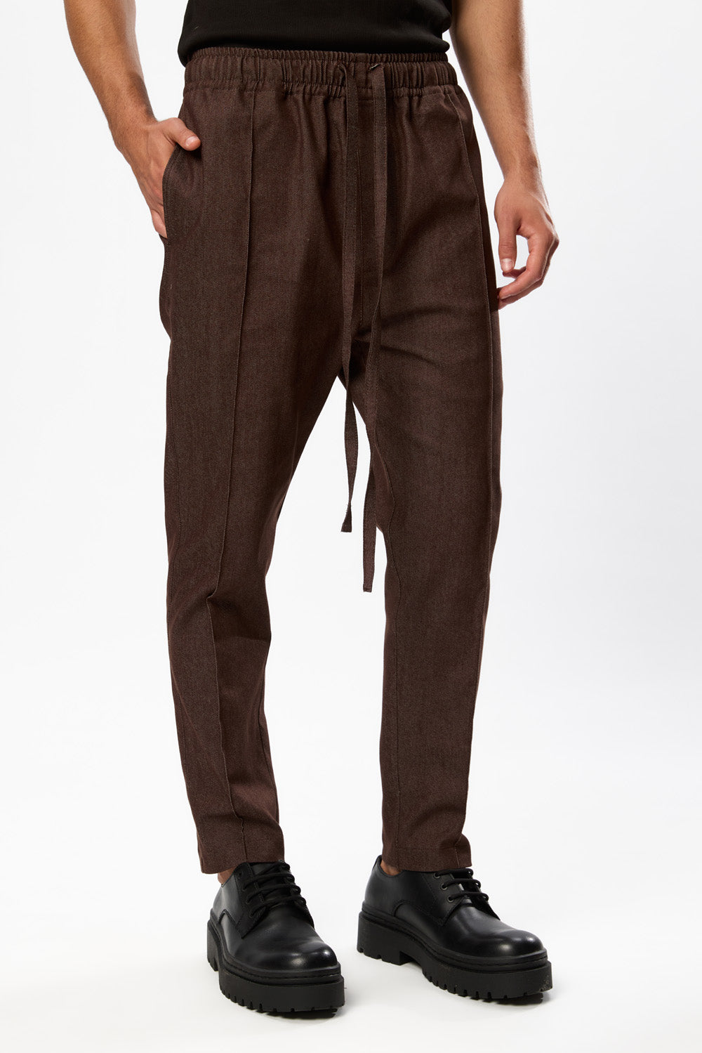 Pantaloni maro din Denim Six V2 