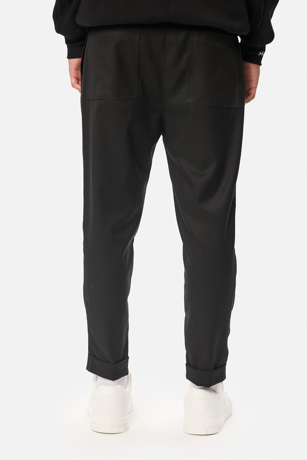 Thom Black Cloth Pants