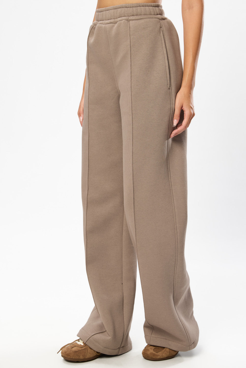 Skipper Beige Fleece Pants