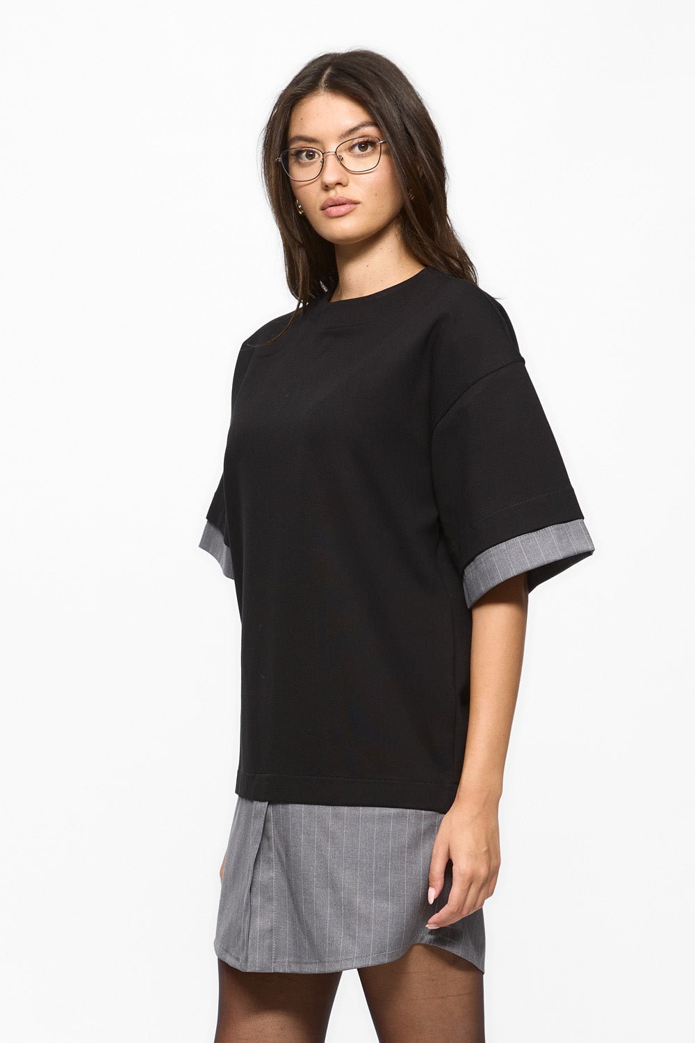 Rochie neagra Shift