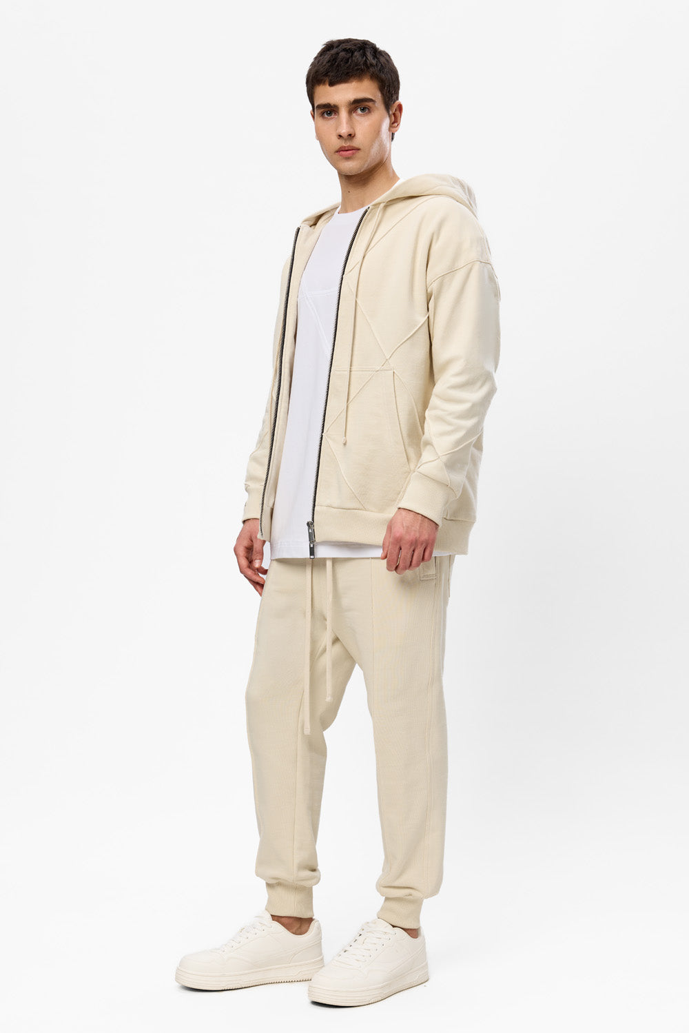 Crudo V2 Black Cotton Tracksuit