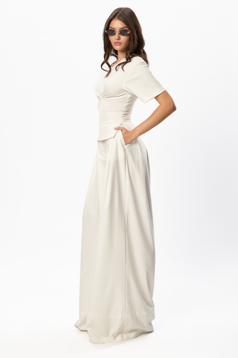 Pantaloni Off white Mega Kimi