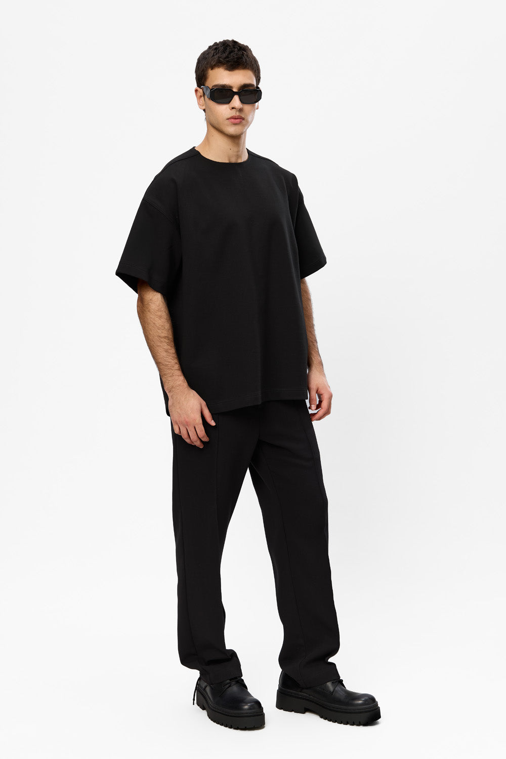 AD Processing Oversized S/S Tee【BLACK】 Oversized III black T-shirt - Hamza