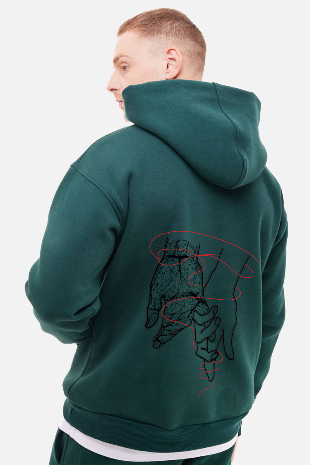 Bonsai embroidered Hoodie