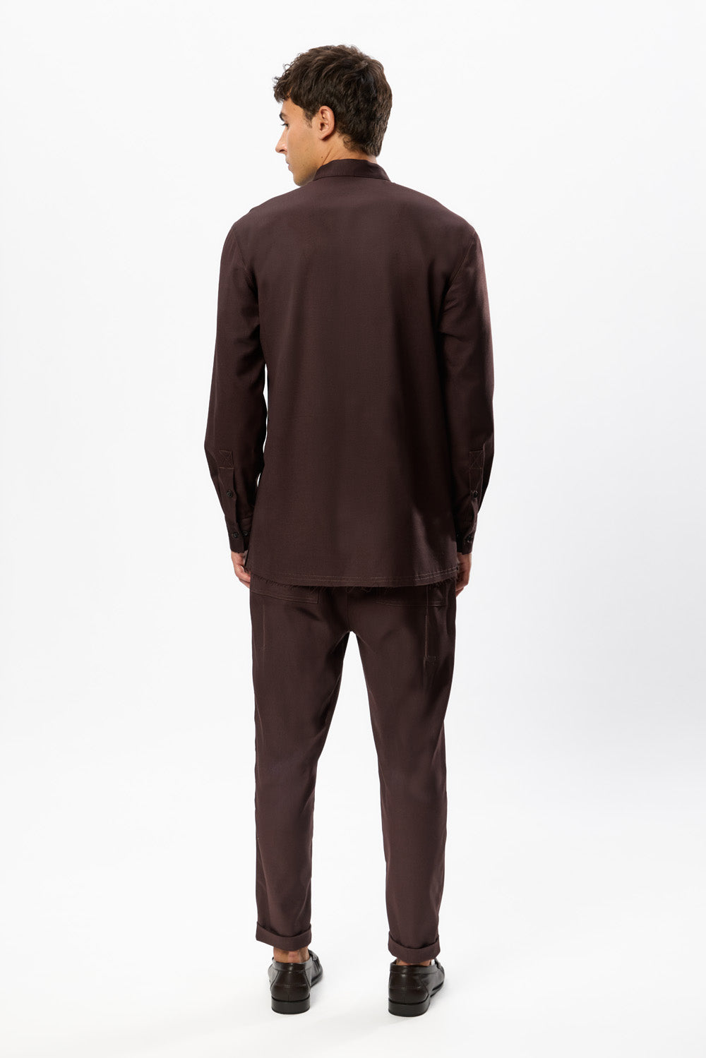 Camasa Burgundy Thom 