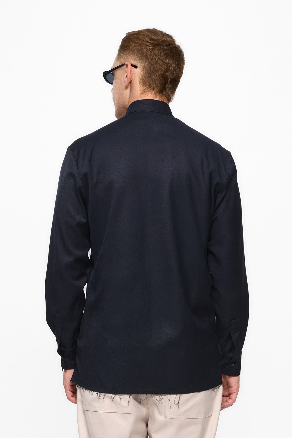 Thom Shirt | Men | Dark Blue | Modern & Elegant Style | Comfort & Functionality | Atelier Hamza
