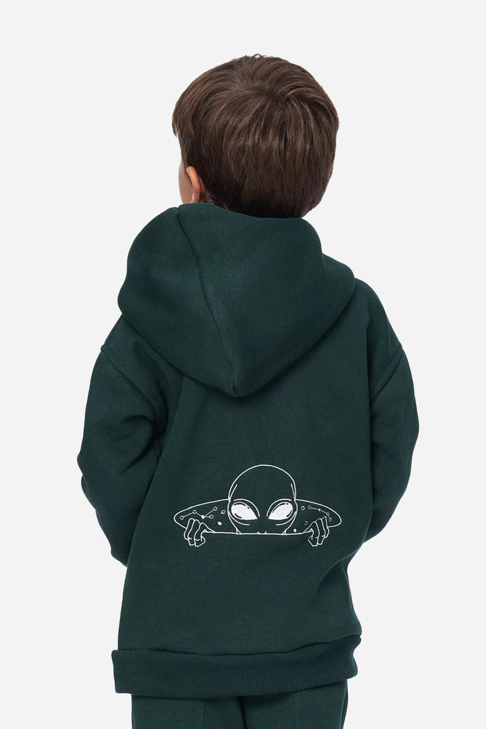 Alien Embroidered Hoodie