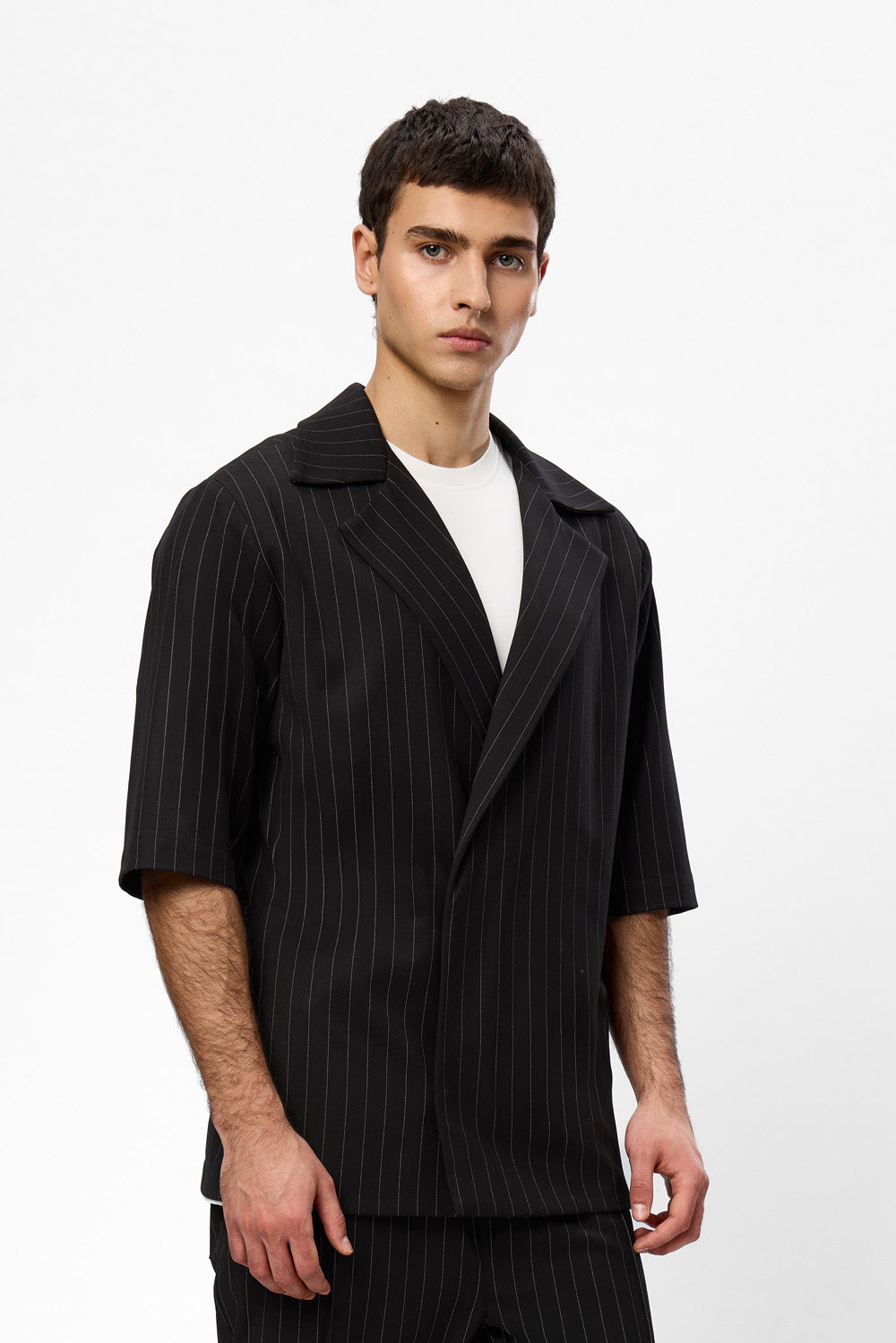 Riviera Black with stripes Cloth Jacket