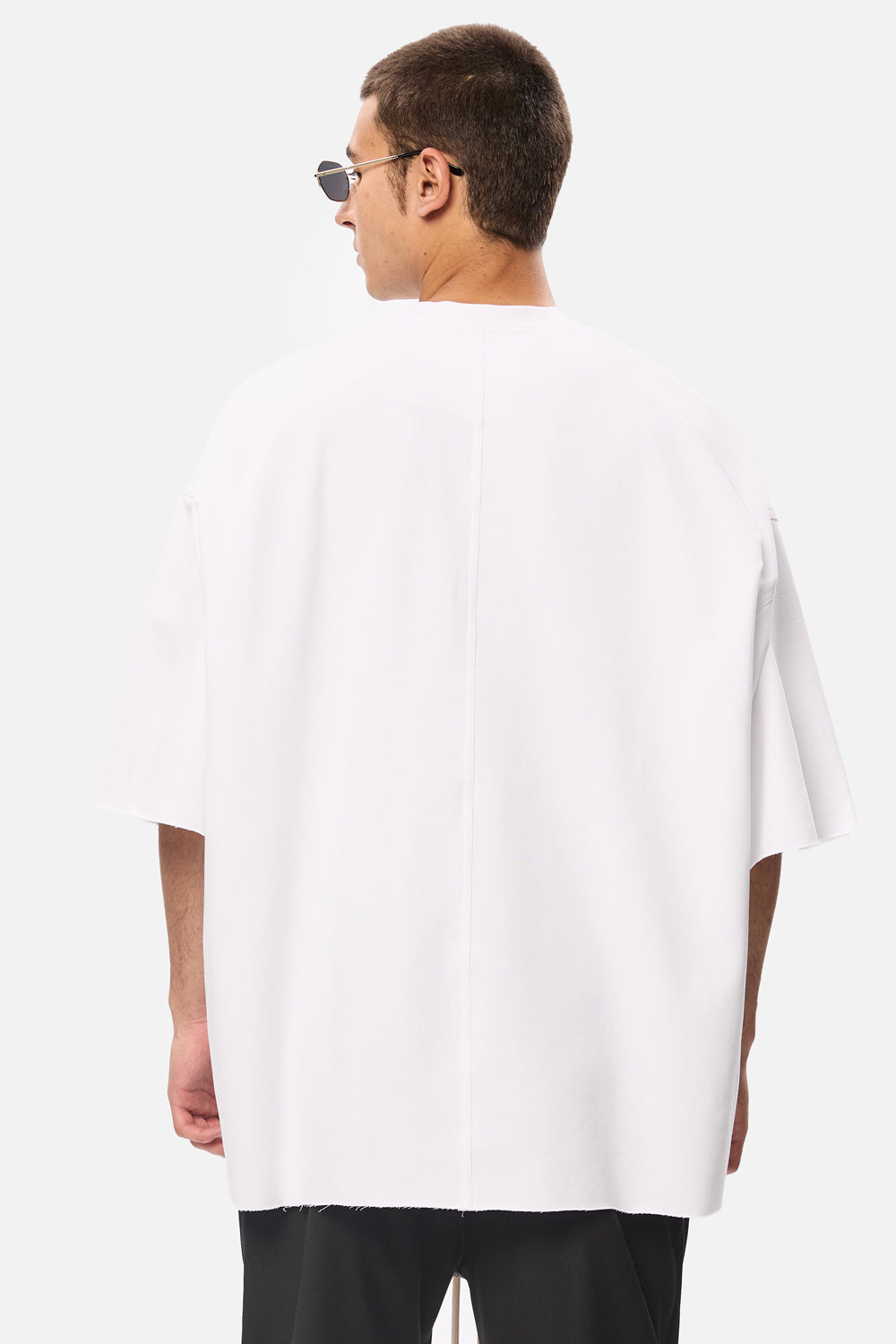 Tricou negru oversized II