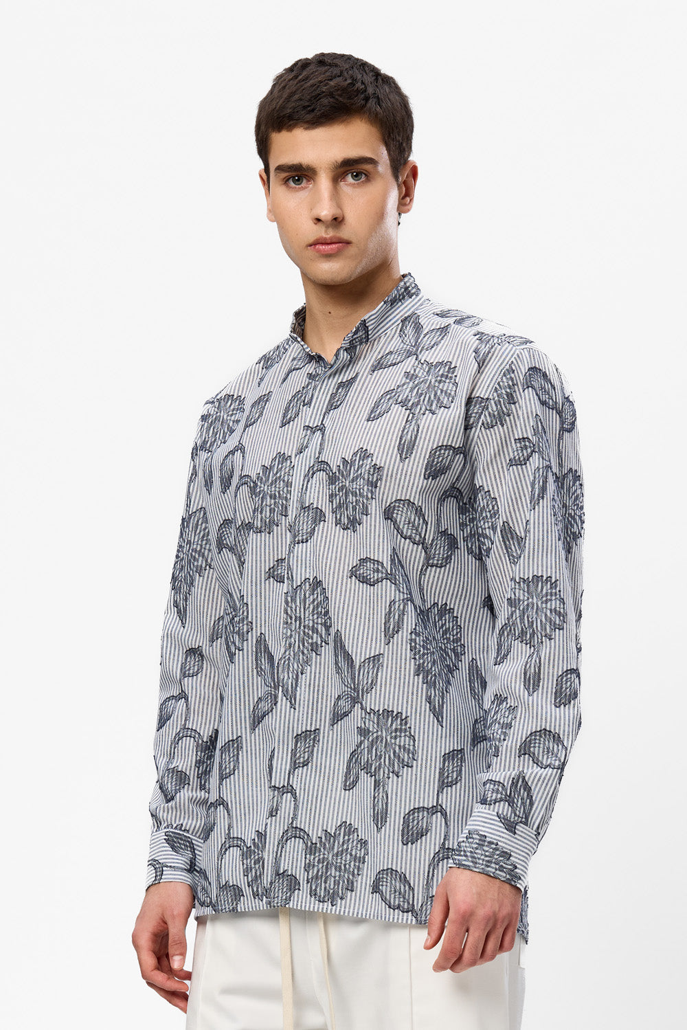 Camasa cu design floral Firenze