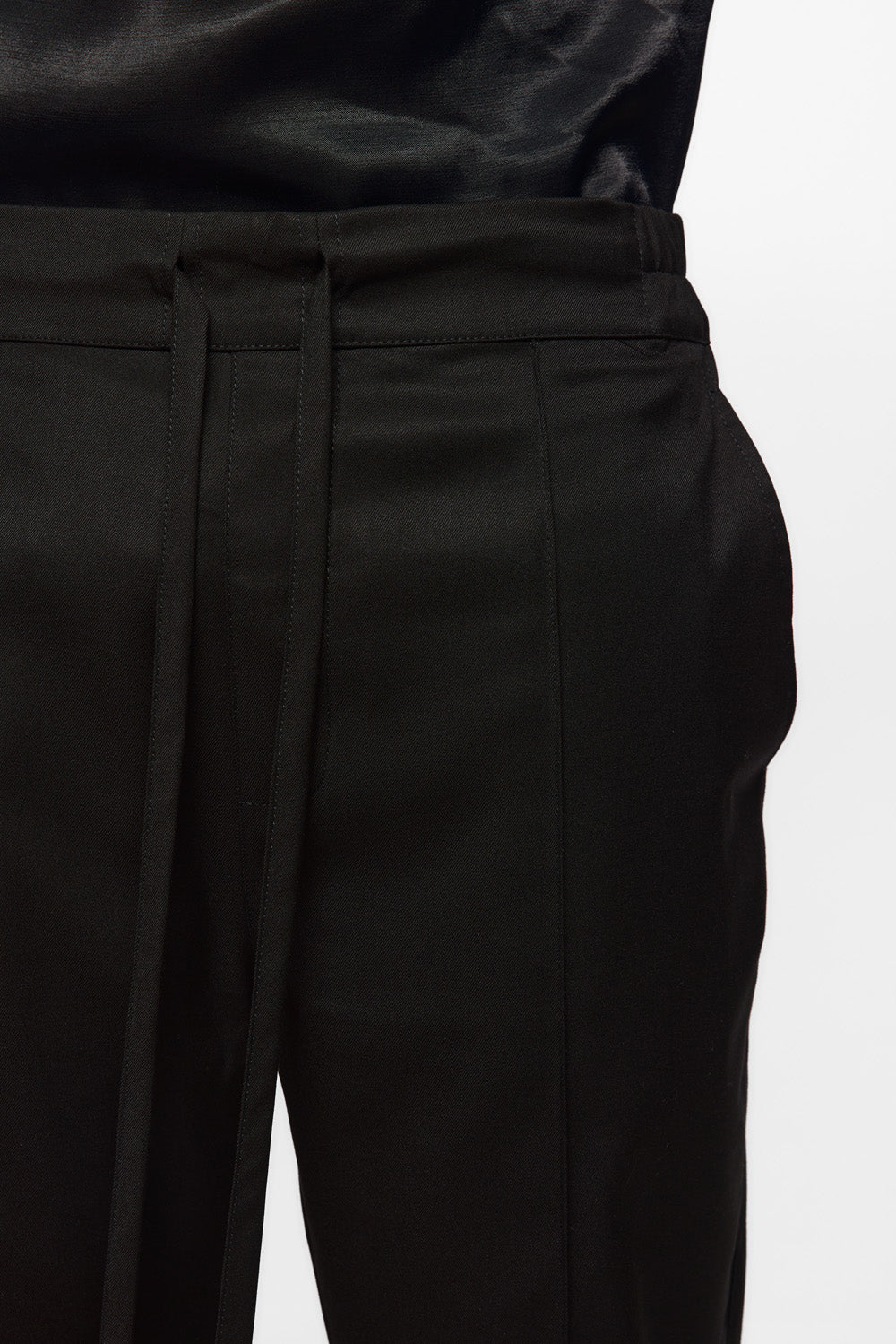 Pantaloni Negri din Stofa Thom V2