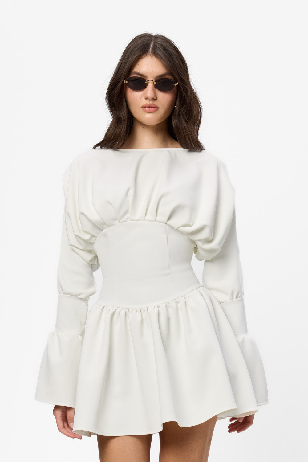 Rochie Neagra din stofa Nyssa Cloth