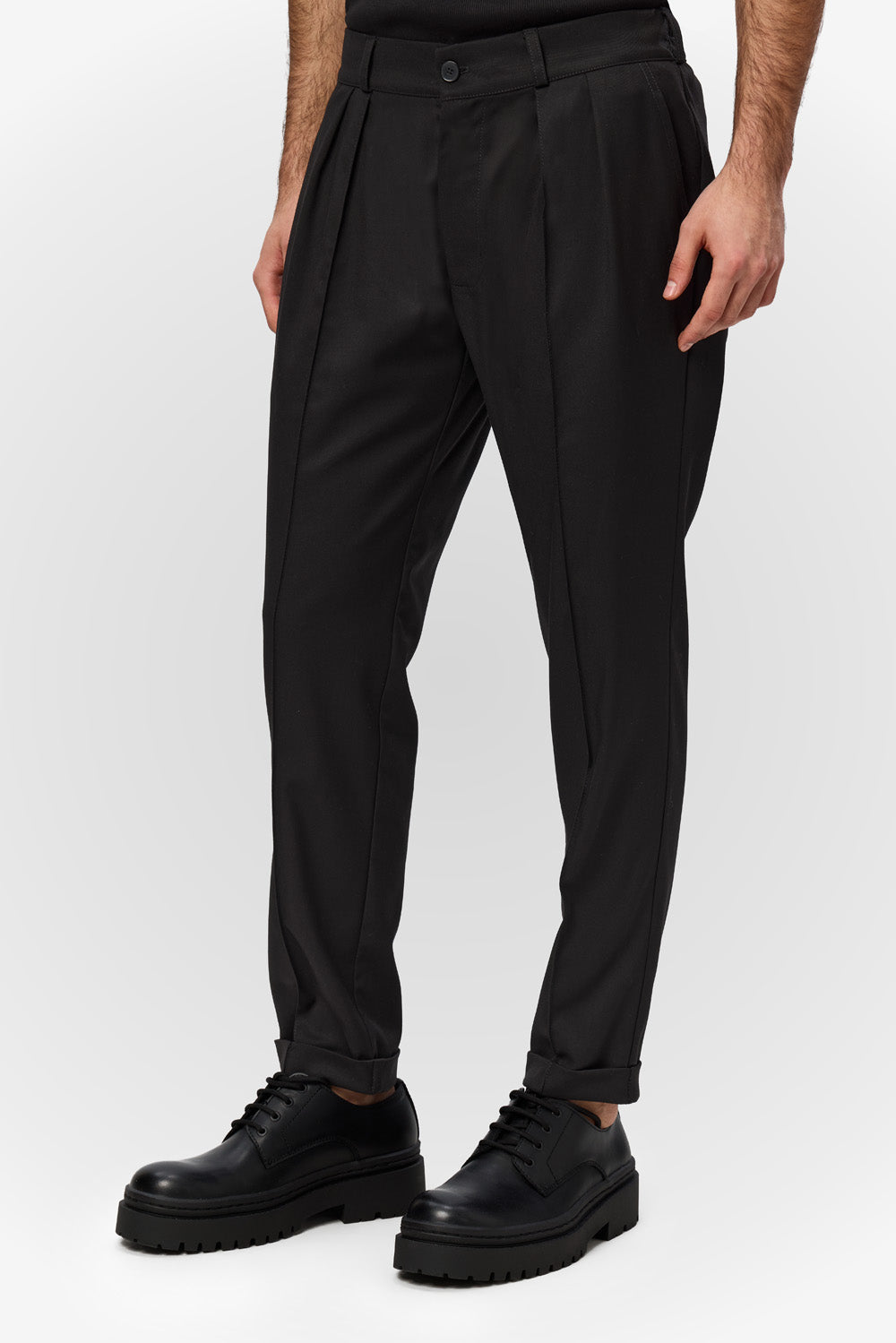 Thom A1 Black Cloth Pants